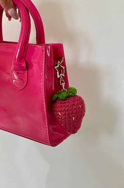 Porte-clé fraise